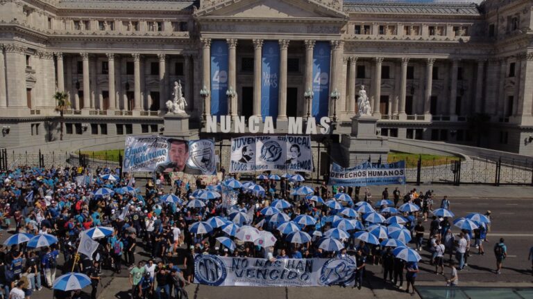 La Juventud Sindical Peronista movilizó por Memoria, Verdad y Justicia