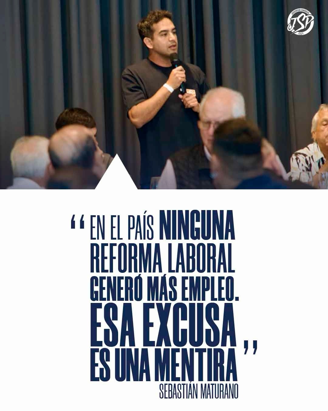 Declaraciones del compañero Secretario de Juventud Sebastián Maturano