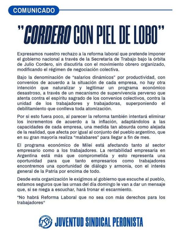 CORDERO CON PIEL DE LOBO