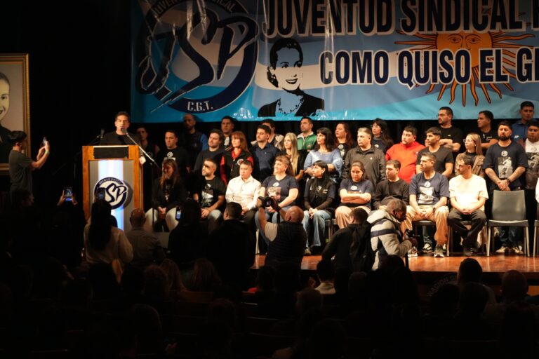  LA JUVENTUD SINDICAL PERONISTA CELEBRÓ LA ASUNCIÓN DE SU NUEVO SECRETARIADO NACIONAL