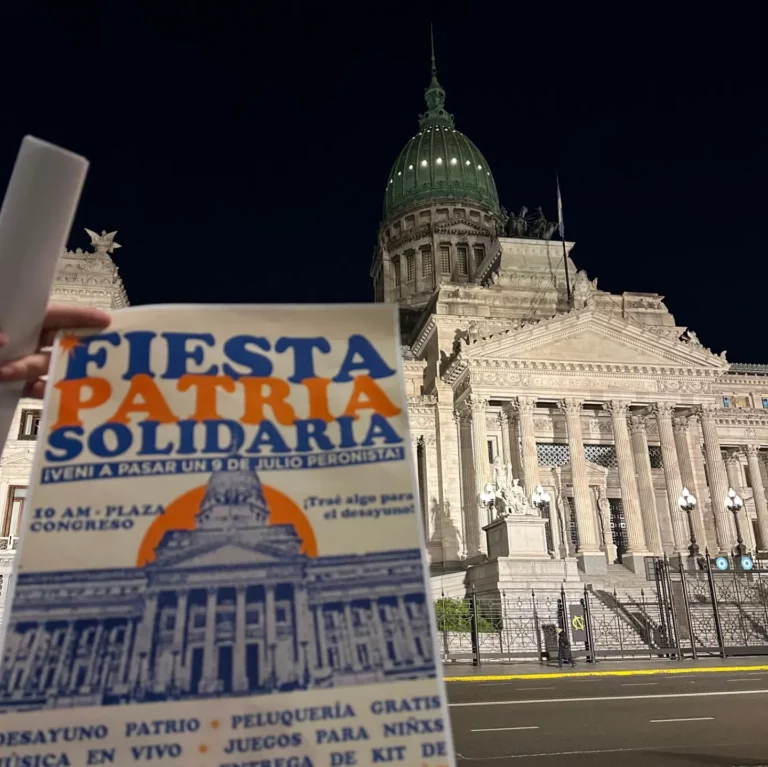 SE VIENE LA FIESTA PATRIA SOLIDARIA Y PERONISTA 🇦🇷