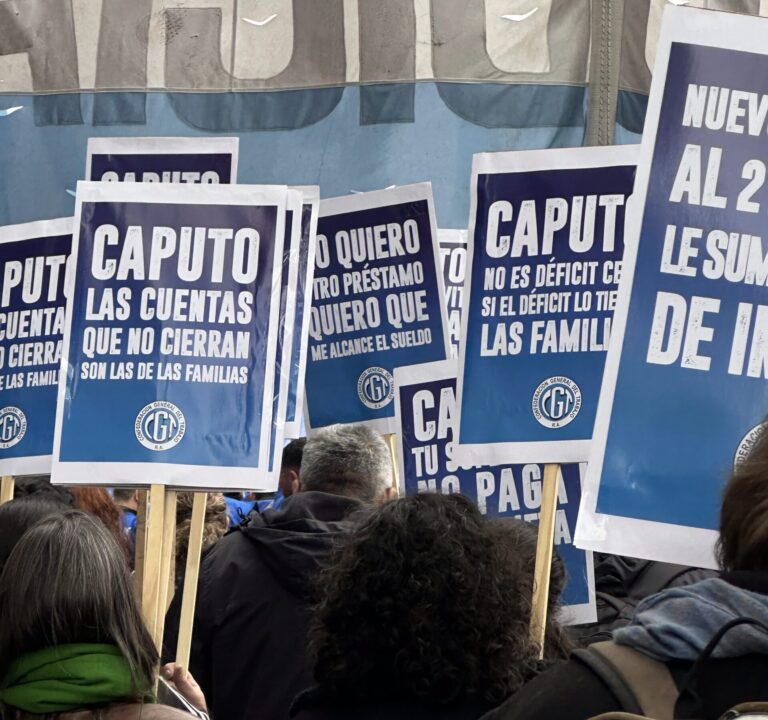 MARCHA DE LA BRONCA
