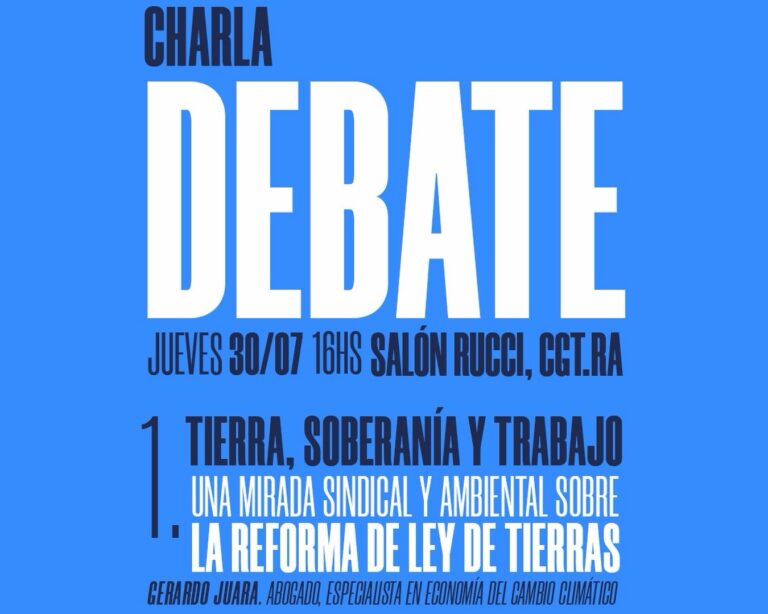 SOBERANÍA, TIERRA Y TRABAJO: UN DEBATE NECESARIO PARA LA ARGENTINA