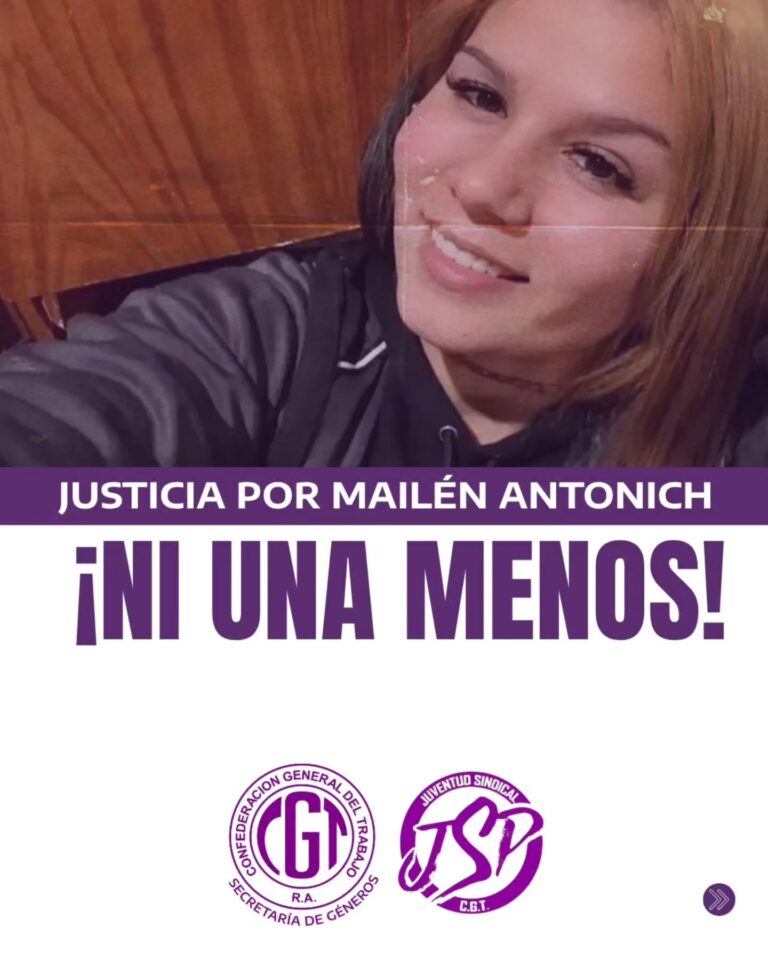 NI UNA MENOS: JUSTICIA POR MAILEN